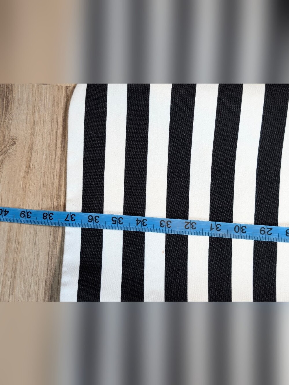 Kate Spade Short Sleeve Cotton/Silk Striped Short Shift Dress - Picture 4 of 11